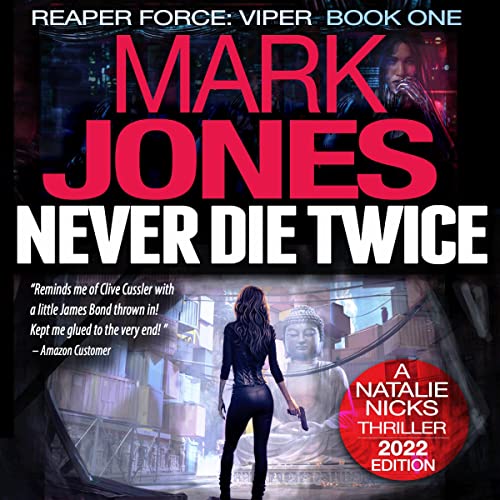 Back of a blond girl who is holding a wand at the ready, magic swirling in front of her under the title Natural Born Witch